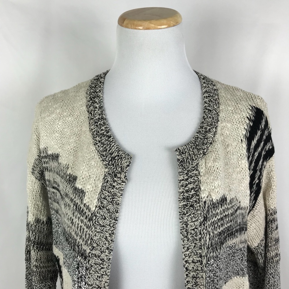 Cynthia Rowley Knitted Patch Design Cardigan - image 5